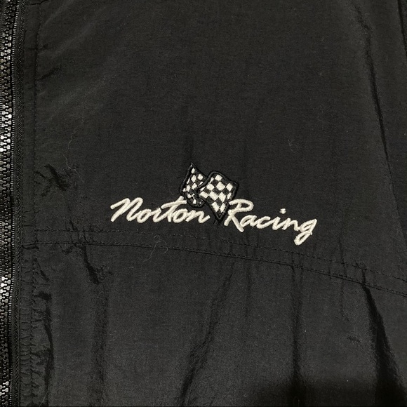 Vintage Men’s Windbreaker Norton Racing Avon Sportswear size XL - Picture 5 of 9